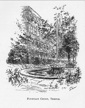 Fountain Court, Temple