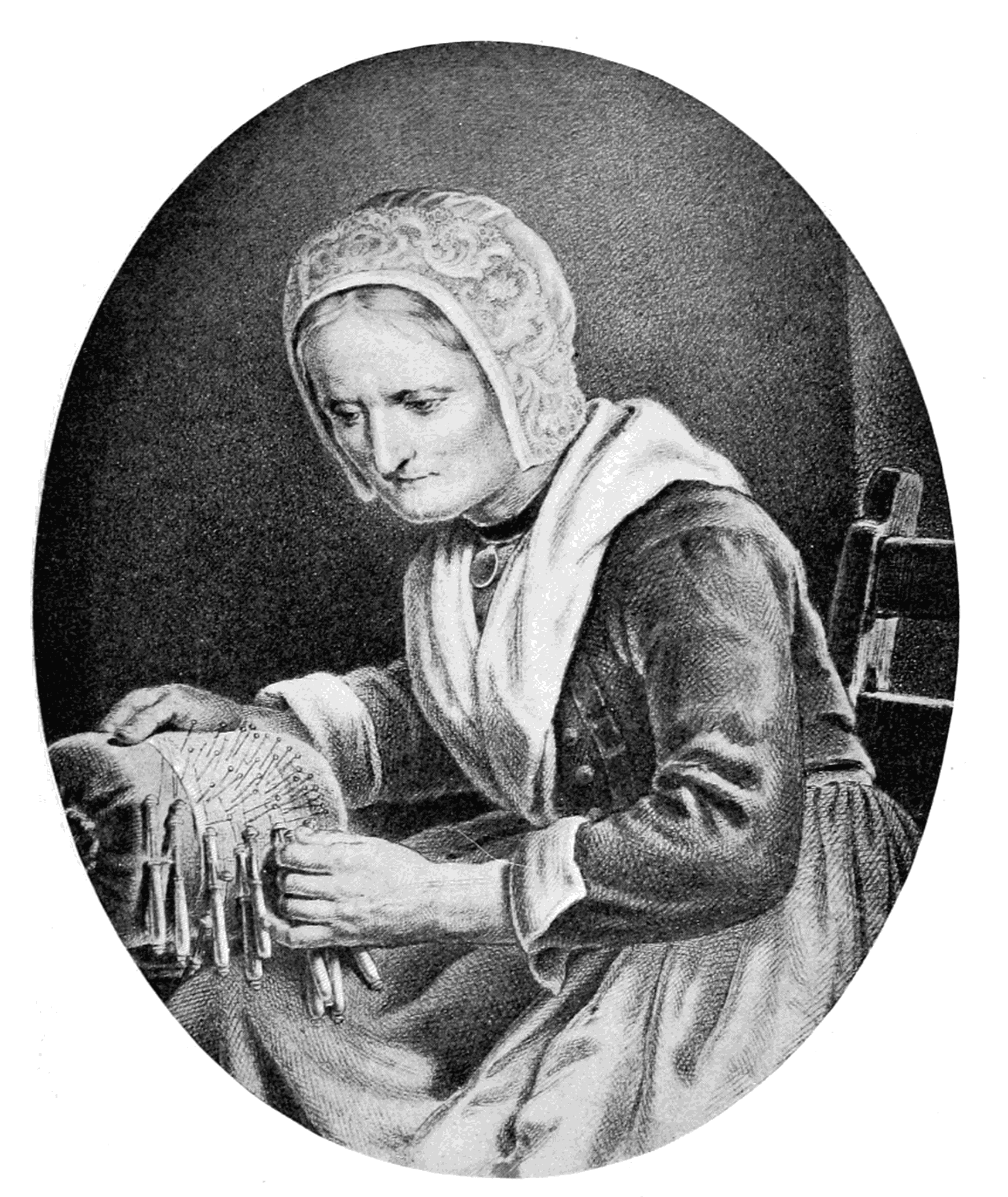 Barbara Uttmann A.D. 1561.