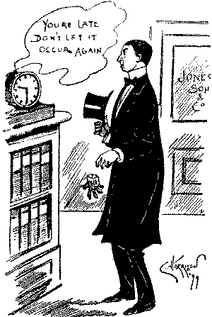 THE UNPUNCTUAL CLERK