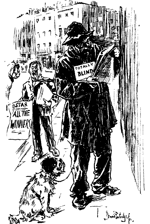 ABSENT-MINDED BEGGAR