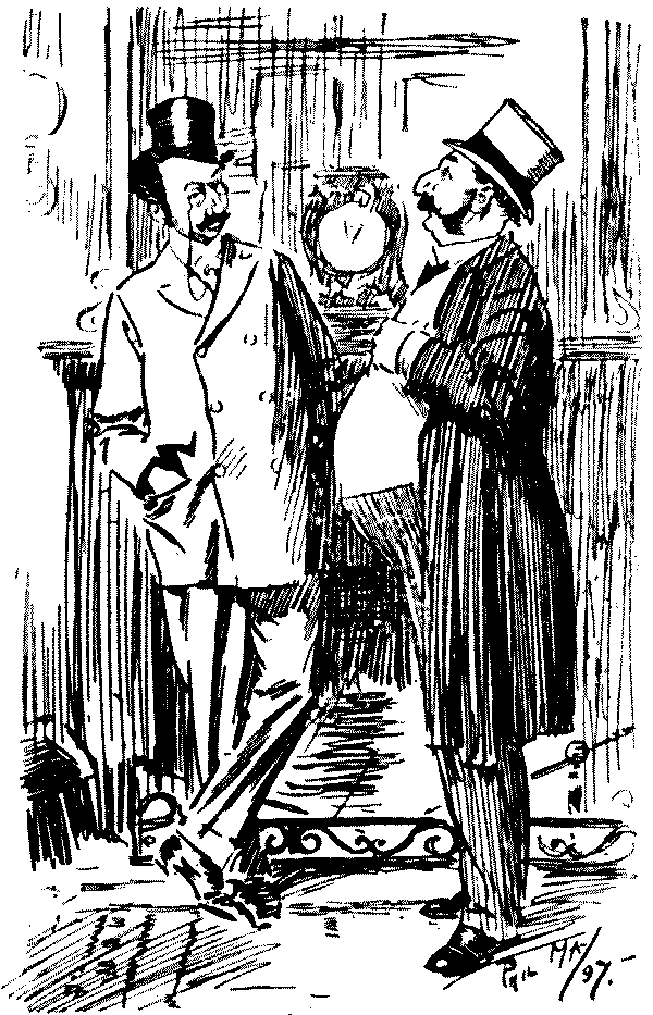 Men talking