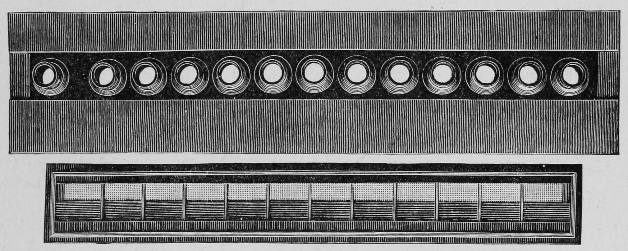 Camera divided into Compartments.