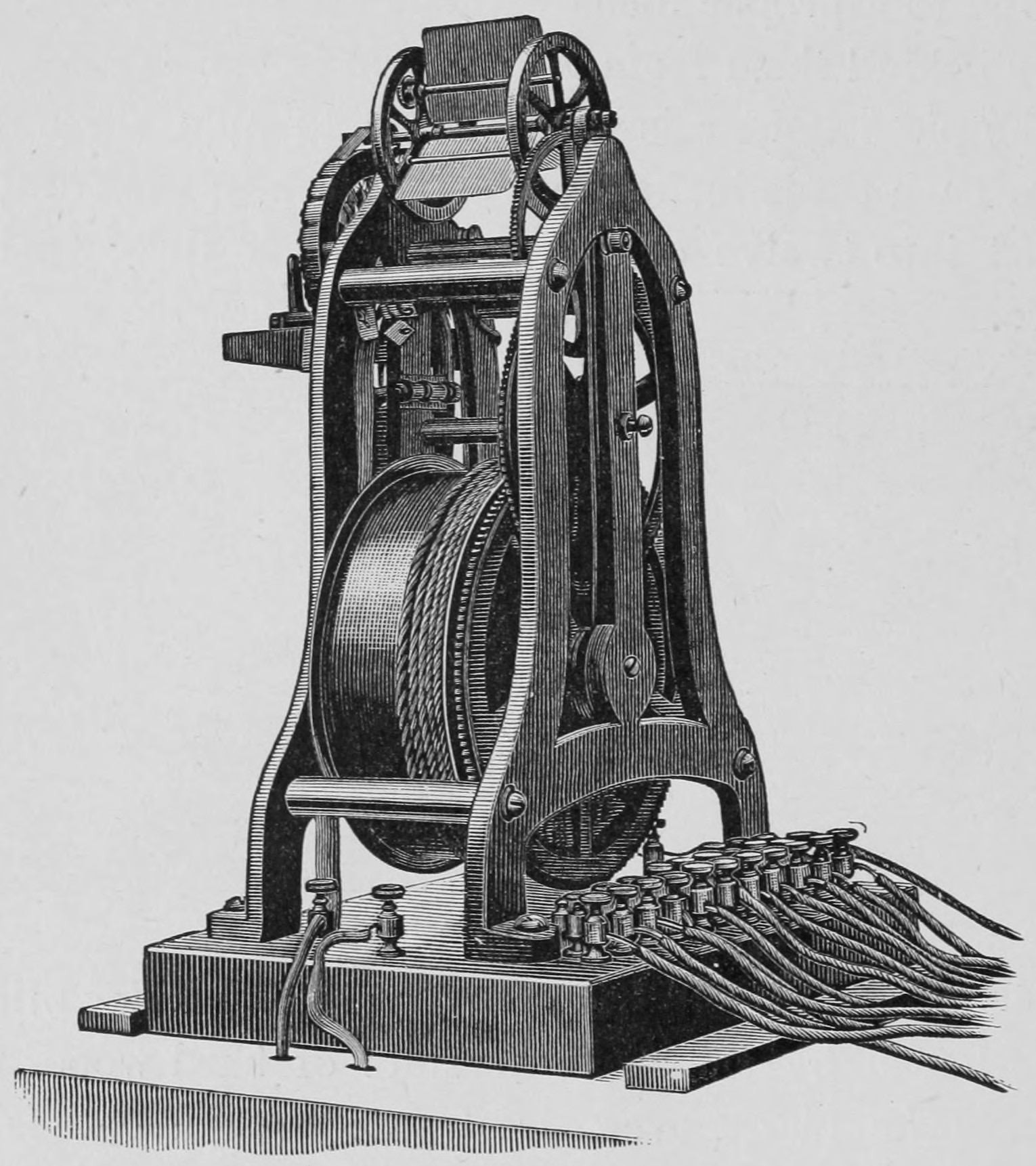 Rear and side view of the Circuit Maker.