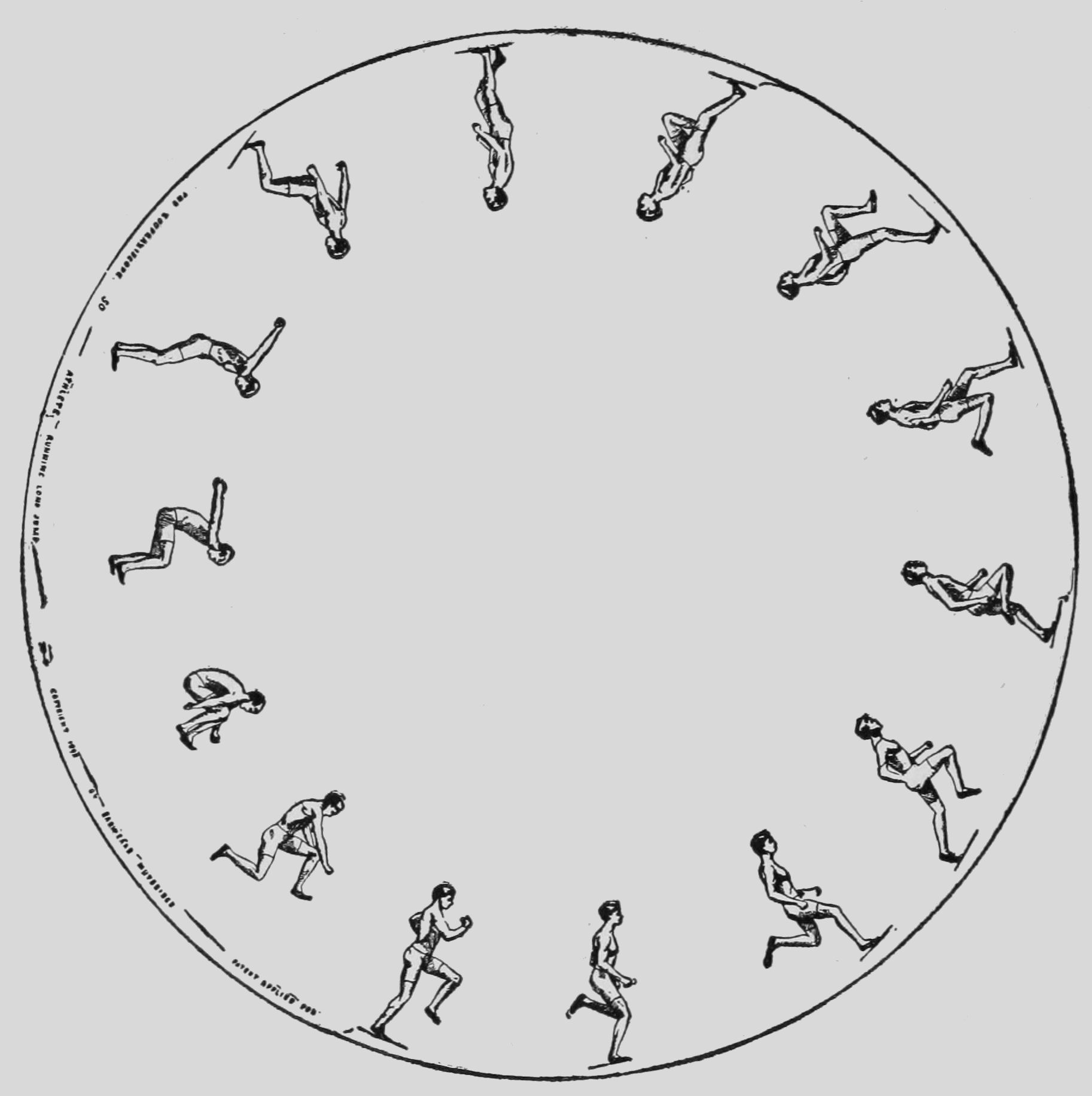 Athlete, Running Long Jump