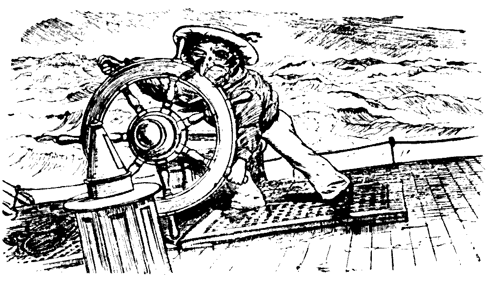 MR. PUNCH AT THE HELM