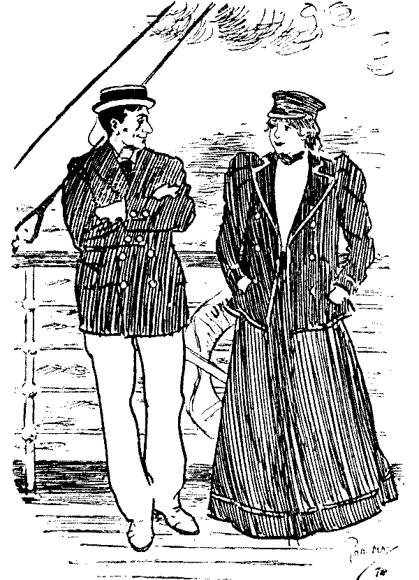 OVERHEARD ON A LINER