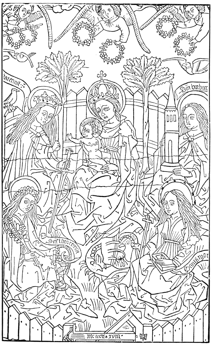 The Virgin with four Saints
