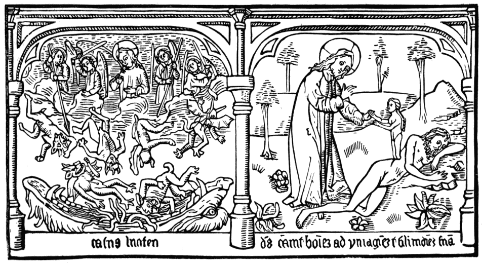 First Page of the Speculum Humanæ Salvationis