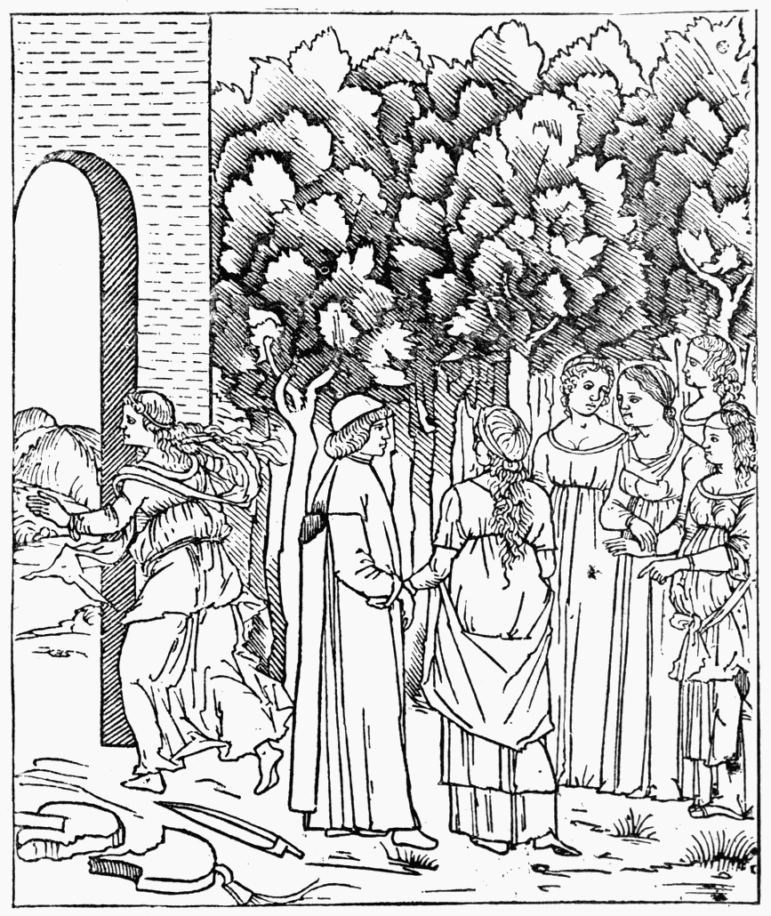 Poliphilo in the Garden