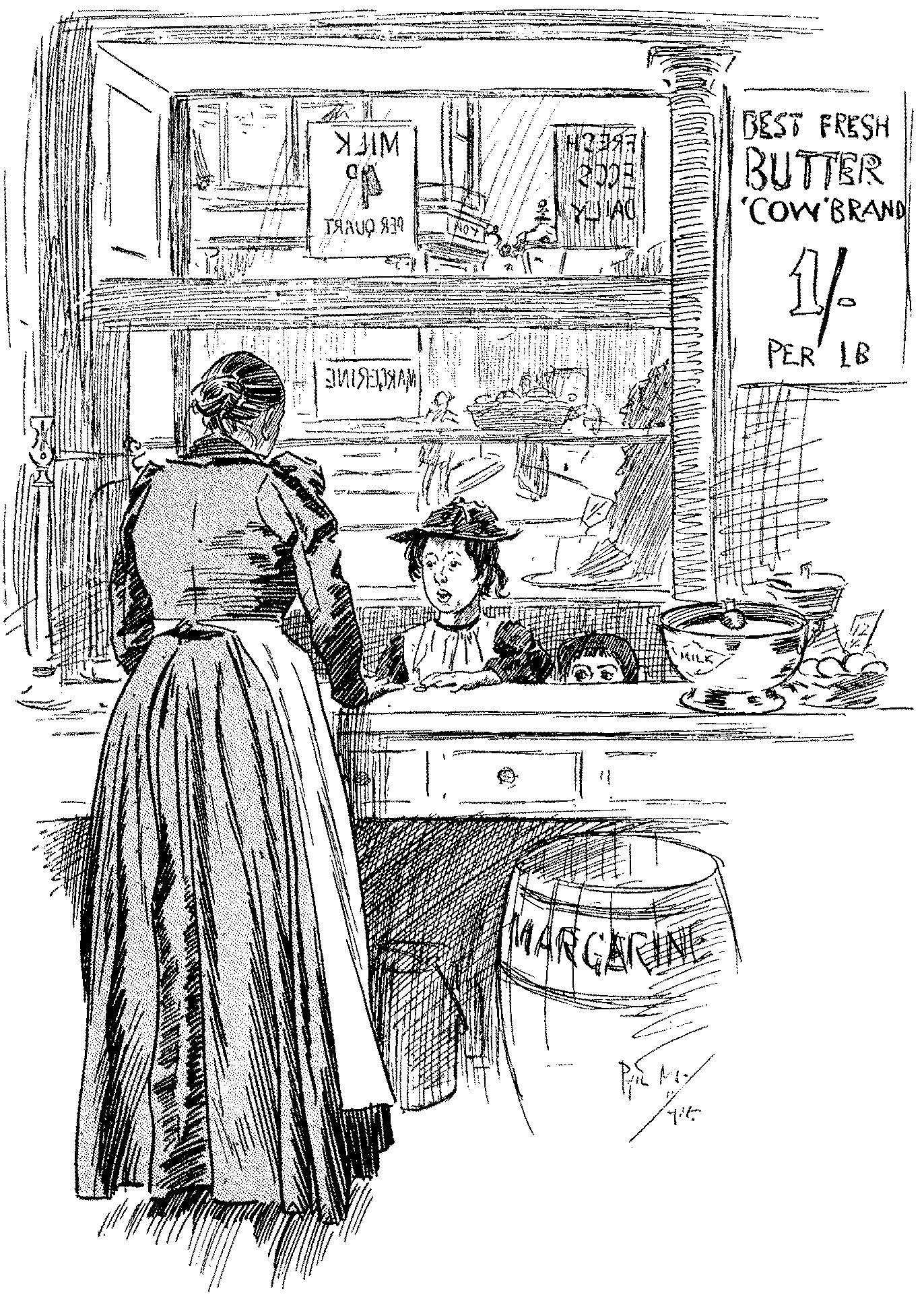 THE COW WAS THE STAMP TO IMPRESS SUPERIOR BUTTER.