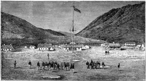 CAMP DOUGLAS GARRISON, NEAR SALT LAKE CITY.
