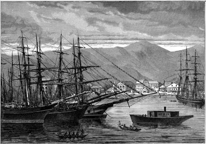 VIEW OF HONOLULU, SANDWICH ISLANDS.