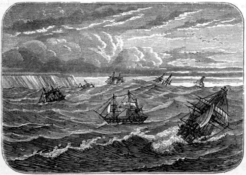 WAVES OFF THE CAPE OF GOOD HOPE.