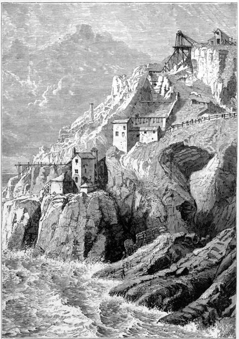 THE BOTALLACK MINE, CORNWALL.