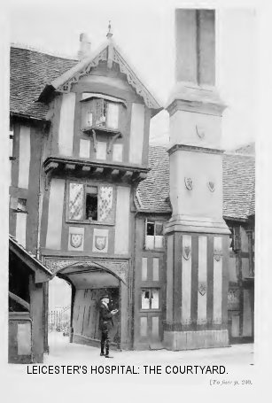 Leicester’s Hospital: The Courtyard