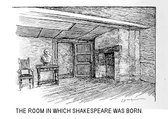 The Room in which Shakespeare was born