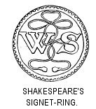 Shakespeare’s Signet-Ring
