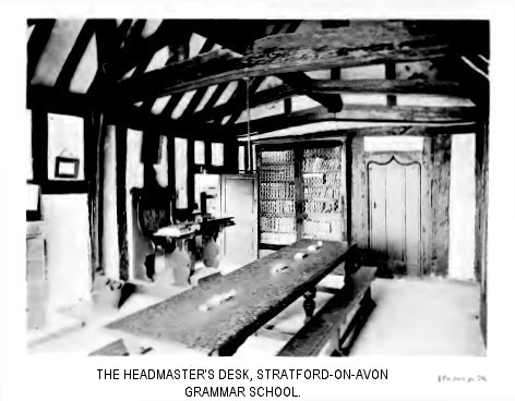 The Headmaster’s Desk, Stratford-on-Avon Grammar School