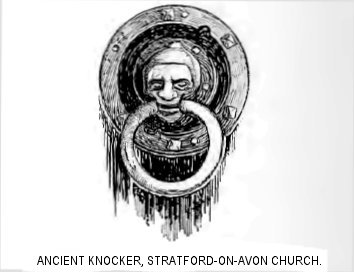 Ancient Knocker, Stratford-on-Avon Church