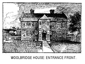 Woolbridge House: Entrance Front