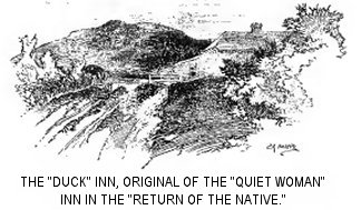 The “Duck” Inn, Original of the “Quiet
Woman” Inn