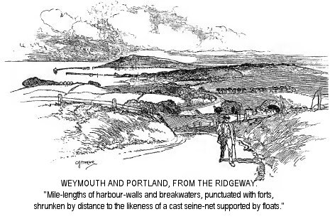 Weymouth and Portland, from the Ridgeway