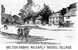 Milton Abbas, an early “Model” Village