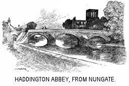 Haddington Abbey, from Nungate