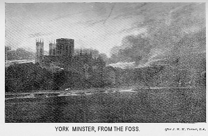 York Minster, from the Foss