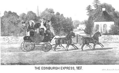 The Edinburgh Express, 1837.  After Jason Pollard
