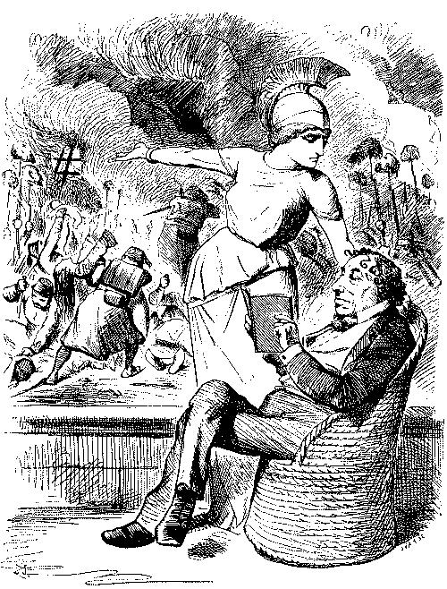 Disraeli with Brittannia