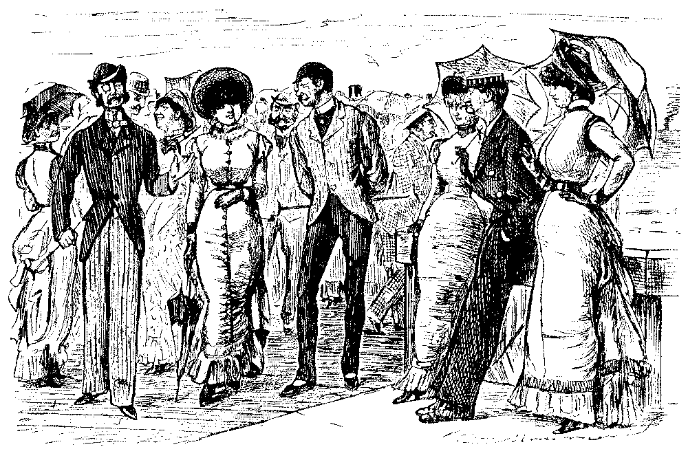 Crowd of people.
