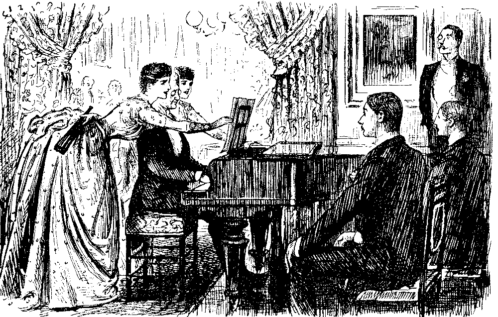 Pianist with accompanyiing singer.