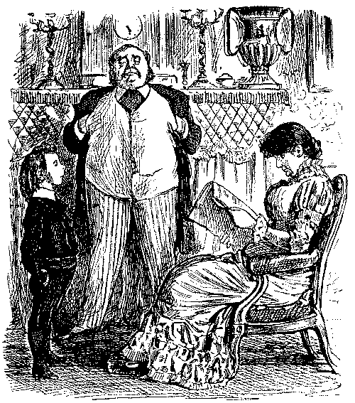 husband and wife talking.