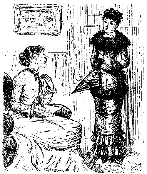 Lady interviewing prospective employee.