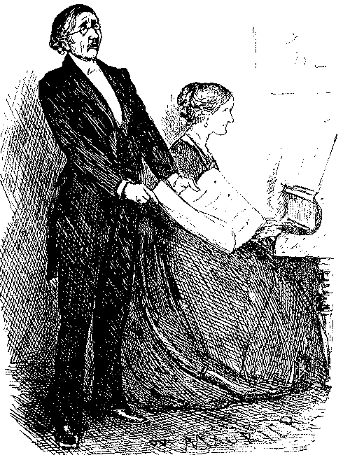 Singer accompanied by piano music.