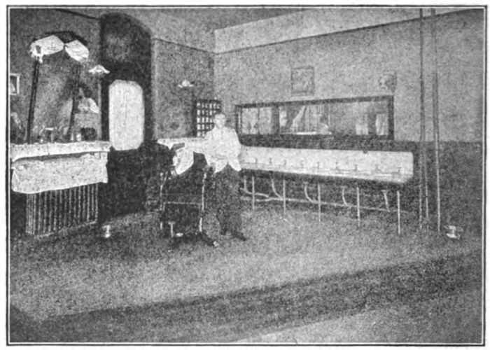 Officer's Barber Shop with Inmate Barber