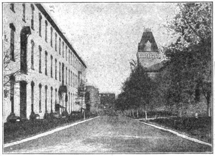 Main Street Inside Prison Walls