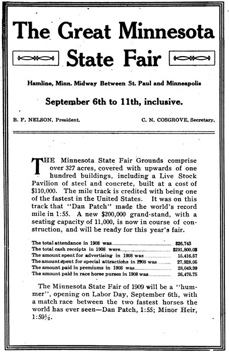 Minnesota State Fair advertisement