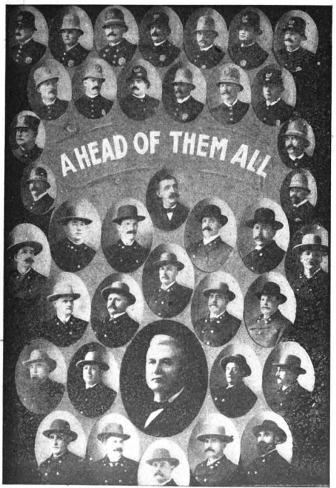 Group showing St. Paul police department, J.J. Connor, Chief.