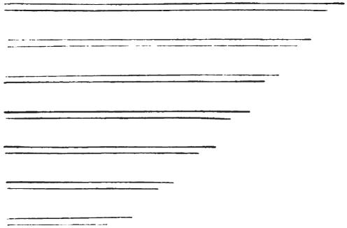Diagram of seven pairs of lines