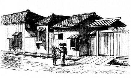 Fig. 33.—Street in Kanda Ku, Tokio.