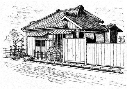 Fig. 38.—Dwelling Near Kudan, Tokio.