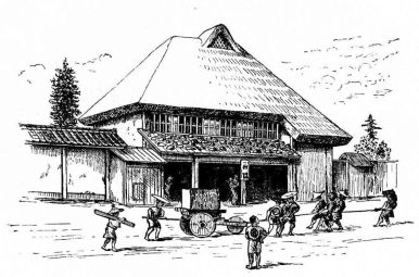 Fig. 40.—Country Inn in Rikuzen.