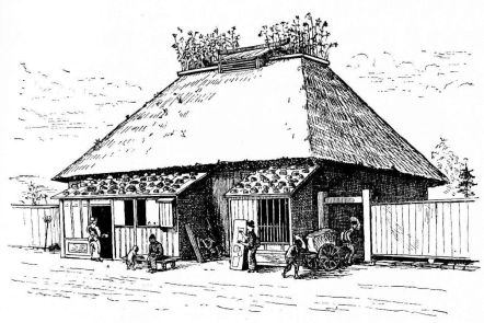 Fig. 41.—House Near Mororan, Yezo.