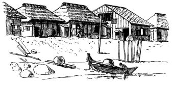 Fig. 56.—Fishermen's Huts in Enoshima.