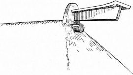 Fig. 79.—End of roof in Fujita, Iwaki.