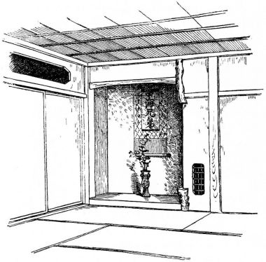 Fig. 124.—Small guest-room.