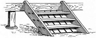 Fig. 179.—Steps to verandah.