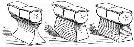 Fig. 193.—Forms of pillow in common use.